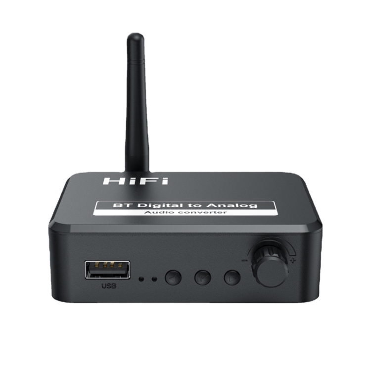 

B35 Bluetooth 5.0 Receiver Digital to Analog 3.5mm Audio Converter