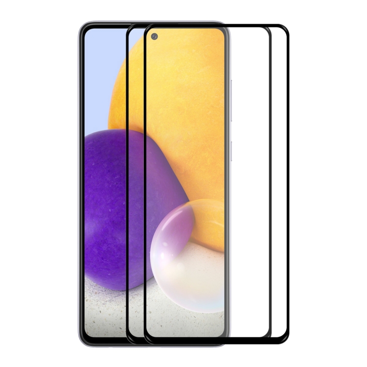 

2 PCS For Samsung Galaxy A73 ENKAY 0.26mm 9H Tempered Glass Full Film