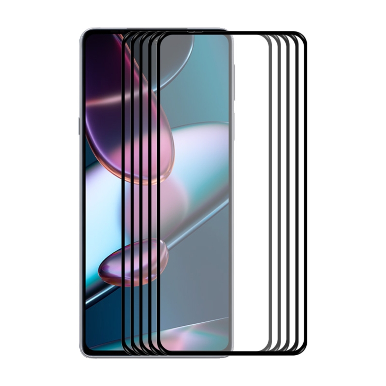 

5 PCS For Motorola Edge X30 ENKAY 0.26mm 9H Tempered Glass Full Film