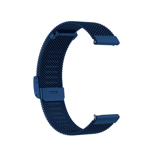 

For Huawei Watch GT2 Pro Milan Metal Steel Mesh Buckle Watch Band(Blue)