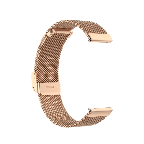 

For Samsung Galaxy Gear S3 Milan Metal Steel Mesh One Buckle Strap(Rose Gold)