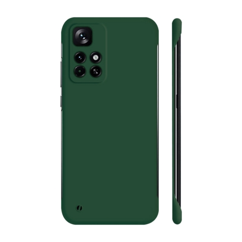 

For Xiaomi Redmi Note 11 5G / Note 11T 5G Global / Note 11S 5G / Poco M4 Pro 5G Global ENKAY Matte Frameless Hard PC Phone Case(Dark Green)