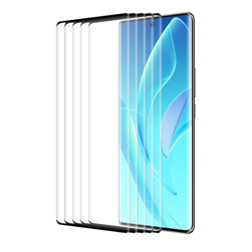 

5 PCS For Honor 60 ENKAY 3D Hot Bending Explosion-proof Full Tempered Glass Film