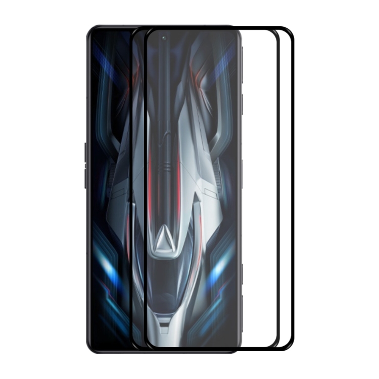 

2 PCS For Xiaomi Redmi K50 Gaming ENKAY Full Glue 0.26mm 9H 2.5D Tempered Glass Full Film