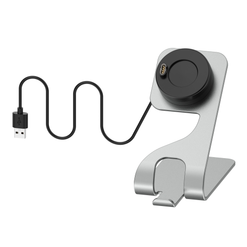 

For Garmin Fenix 7X Smart Watch Metal Charger Stand(Gray)