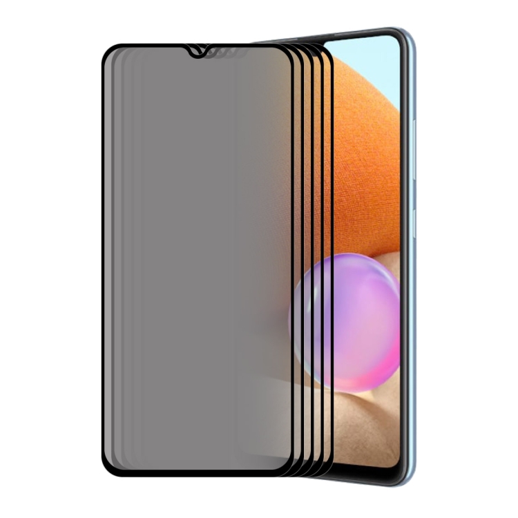 

5 PCS For Samsung Galaxy A32 4G ENKAY 28 Degree Anti-peeping Tempered Glass Full Screen Film