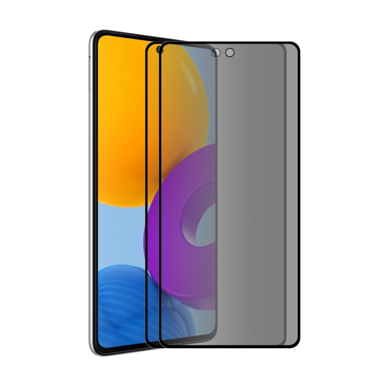 

2 PCS For Samsung Galaxy A72 5G / 4G ENKAY 28 Degree Anti-peeping Tempered Glass Full Screen Film