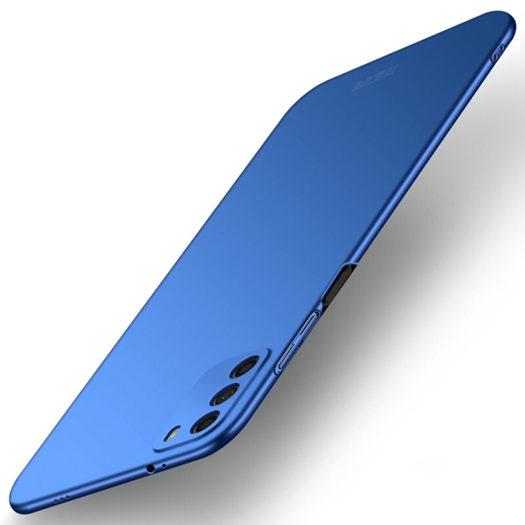 

For Xiaomi Poco M3 / Redmi 9T MOFI Frosted PC Ultra-thin Hard Case(Blue)