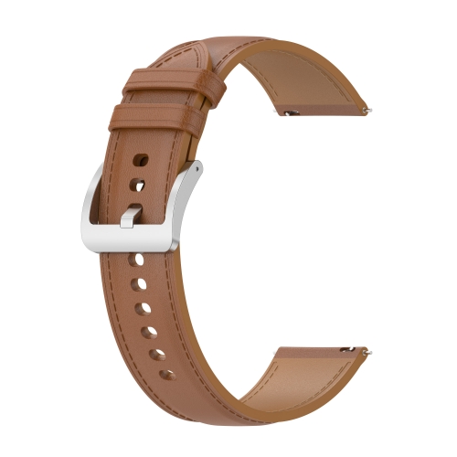 Correa cuero Xiaomi Watch S1 (marrón oscuro) 