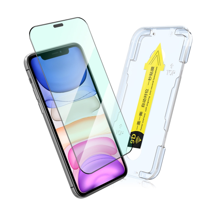 

ENKAY Quick Stick Eye-protection Tempered Glass Film For iPhone 11 / XR
