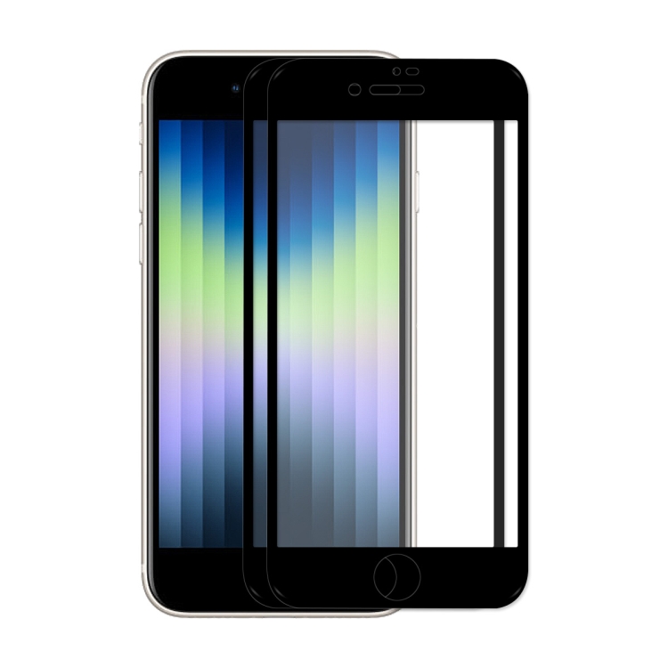 

2 PCS ENKAY Full Glue 0.26mm 9H 2.5D Tempered Glass Full Film for iPhone SE 2022 / SE 2020 / 8 / 7