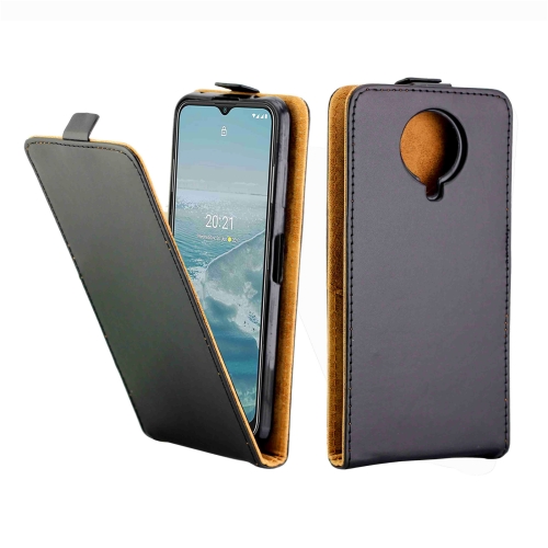 

For Nokia G10 / G20 Vertical Flip Leather Phone Case with Card Slot(Black)