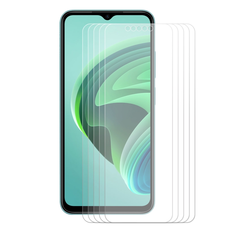 

5 PCS For Xiaomi Redmi Note 11E / Redmi 10 5G ENKAY 0.26mm 9H 2.5D Tempered Glass Film
