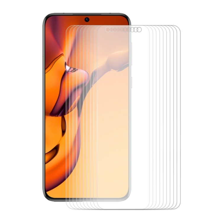 

10 PCS For Huawei P50E ENKAY 0.26mm 9H 2.5D Tempered Glass Film