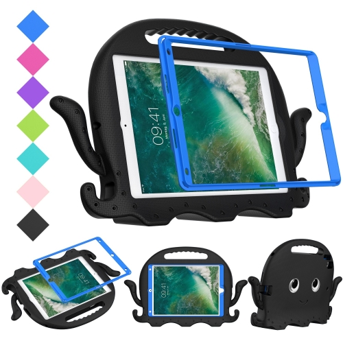 

For iPad Air 3 10.5 2019 / Pro 10.5 Octopus Style EVA + PC Tablet Case with Strap(Black)