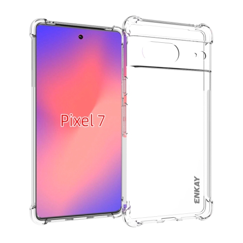 

For Google Pixel 7 ENKAY Clear TPU Shockproof Case