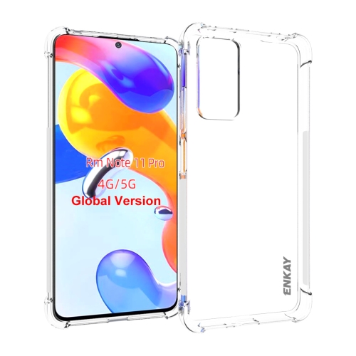 

For Xiaomi Redmi Note 11 Pro 5G / 4G Global ENKAY Clear TPU Shockproof Case