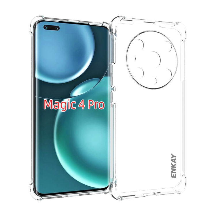 

For Honor Magic4 Pro ENKAY Clear TPU Shockproof Case