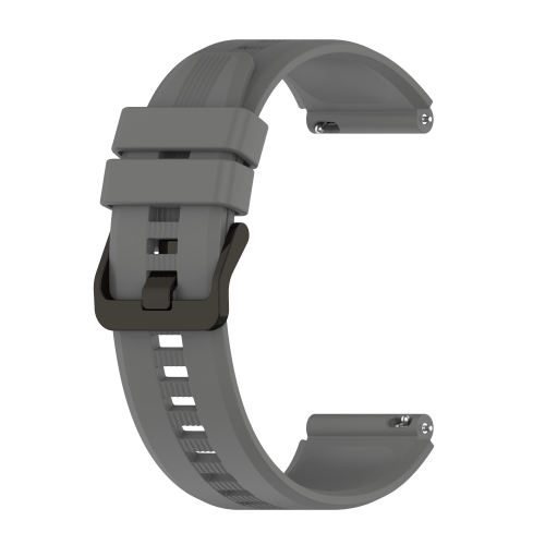

For Huawei Watch GT 2 Pro 22mm Vertical Silicone Watch band(Grey)