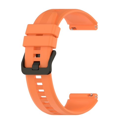 

For Honor Watch Dream 22mm Vertical Silicone Watch band(Orange)