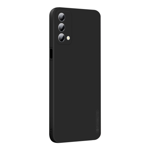 

For OnePlus Nord N200 5G PINWUYO Sense Series Liquid Silicone TPU Phone Case(Black)