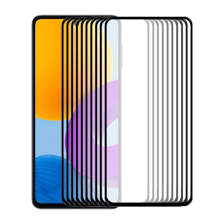 

10 PCS For Samsung Galaxy M52 5G ENKAY Full Glue 0.26mm 9H 2.5D Tempered Glass Full Film