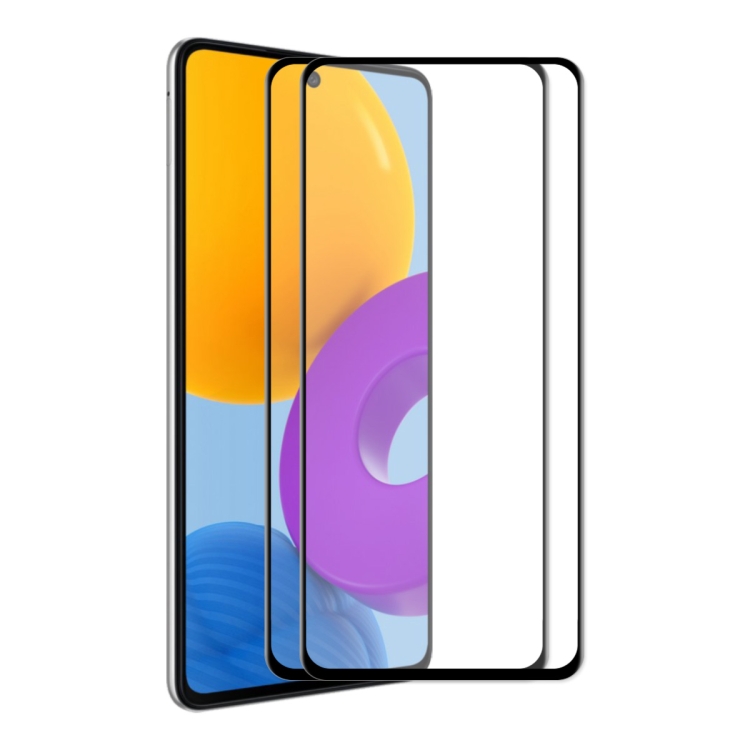 

2 PCS For Samsung Galaxy M52 5G ENKAY 6D Full Glue Tempered Glass Full Film