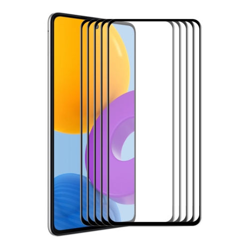 

5 PCS For Samsung Galaxy M52 5G ENKAY 6D Full Glue Tempered Glass Full Film