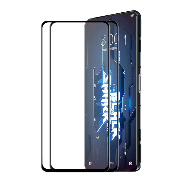 

2 PCS For Xiaomi Black Shark 5 / 5 Pro ENKAY 6D Full Glue Tempered Glass Full Film