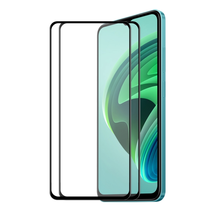 

2 PCS For Xiaomi Redmi Note 11E ENKAY 6D Full Glue Tempered Glass Full Film