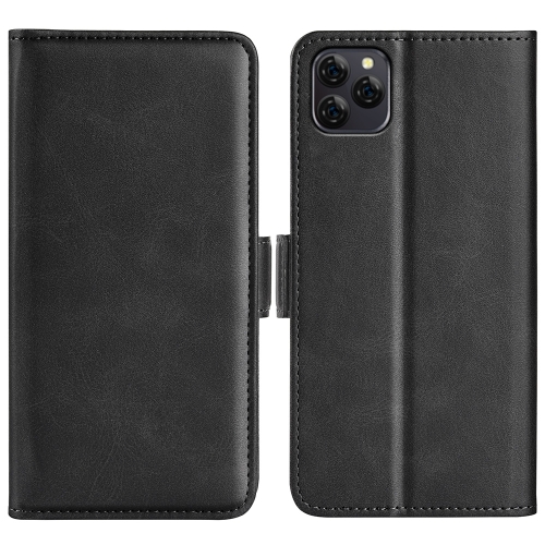 

For Blackview A95 Dual-side Magnetic Buckle Leather Phone Case(Black)