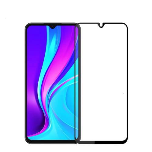 Para Xiaomi RedMi 9 MOFI 9H 2.5D Película de vidrio templado de pantalla  completa (negro)