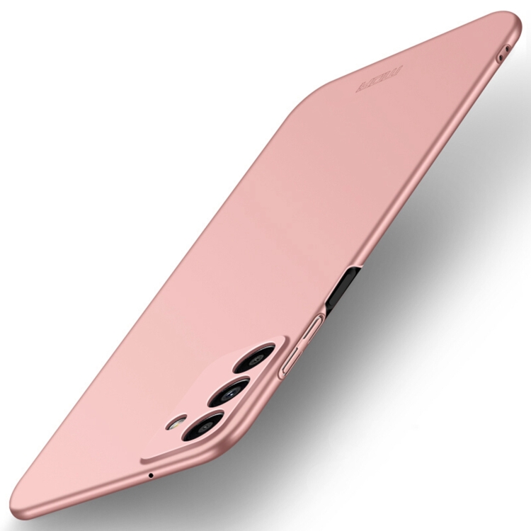 

For Samsung Galaxy A13 5G MOFI Frosted PC Ultra-thin Hard Case(Rose Gold)