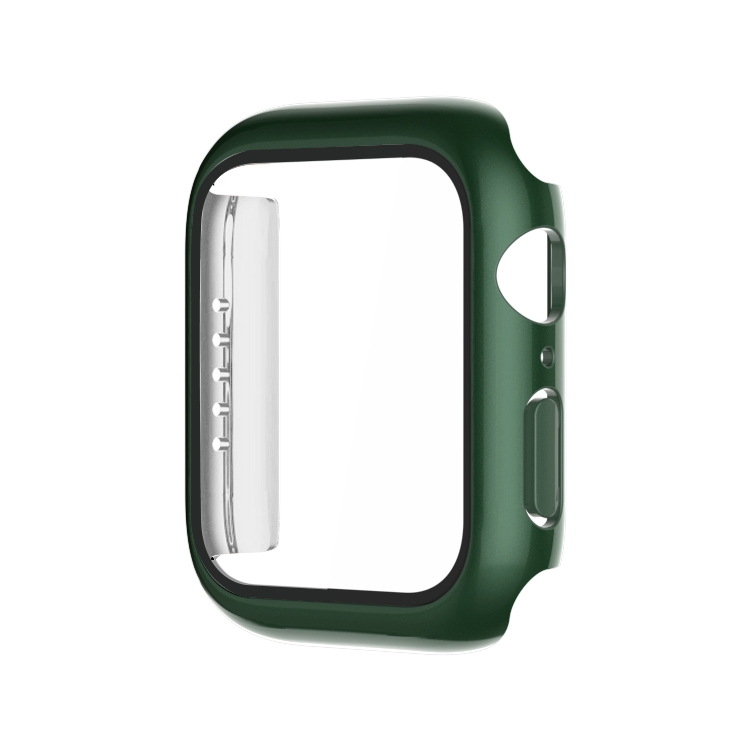 

Electroplating Monochrome PC+Tempered Film Watch Case For Apple Watch Series 3/2/1 38mm(Green)