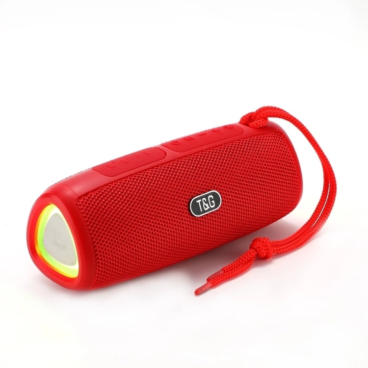 T&G TG344 Portable LED Light TWS Wireless Bluetooth Speaker(Black)