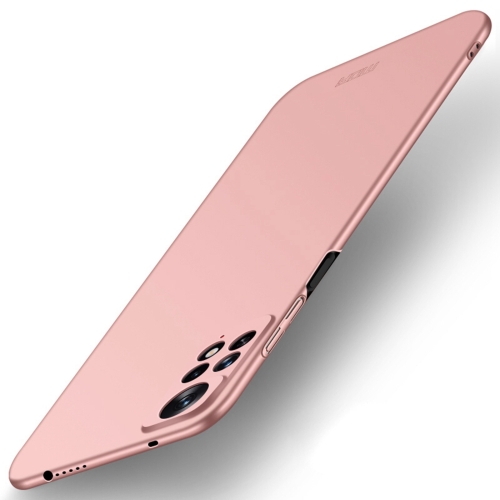 

For Xiaomi Redmi Note 11 Pro Global MOFI Frosted PC Ultra-thin Hard Phone Case(Rose Gold)