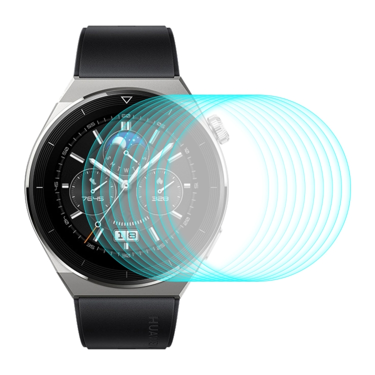 

10 PCS For Huawei Watch GT 3 Pro 46mm ENKAY 0.2mm 9H Tempered Glass Screen Protector Watch Film