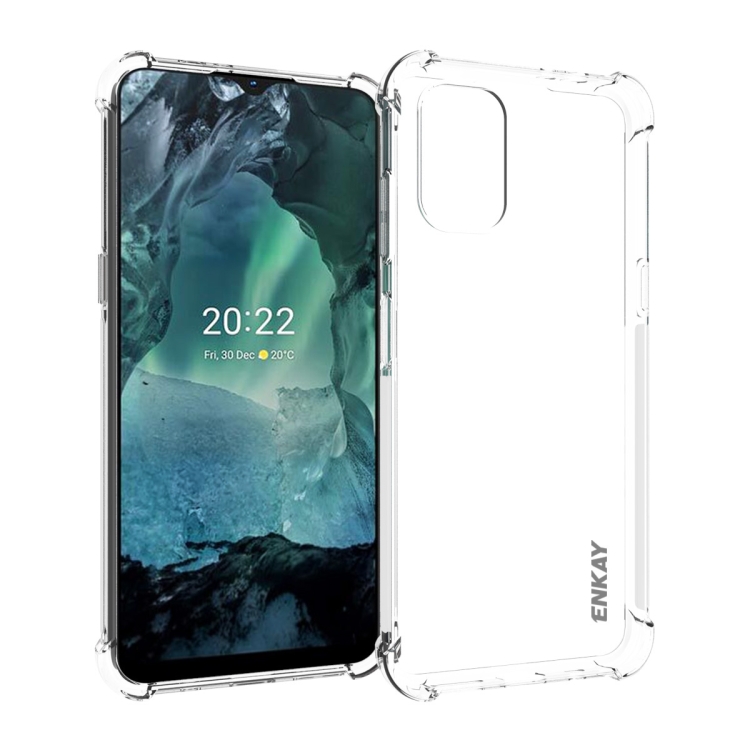 

For Nokia G21 / G11 ENKAY Clear TPU Shockproof Phone Case