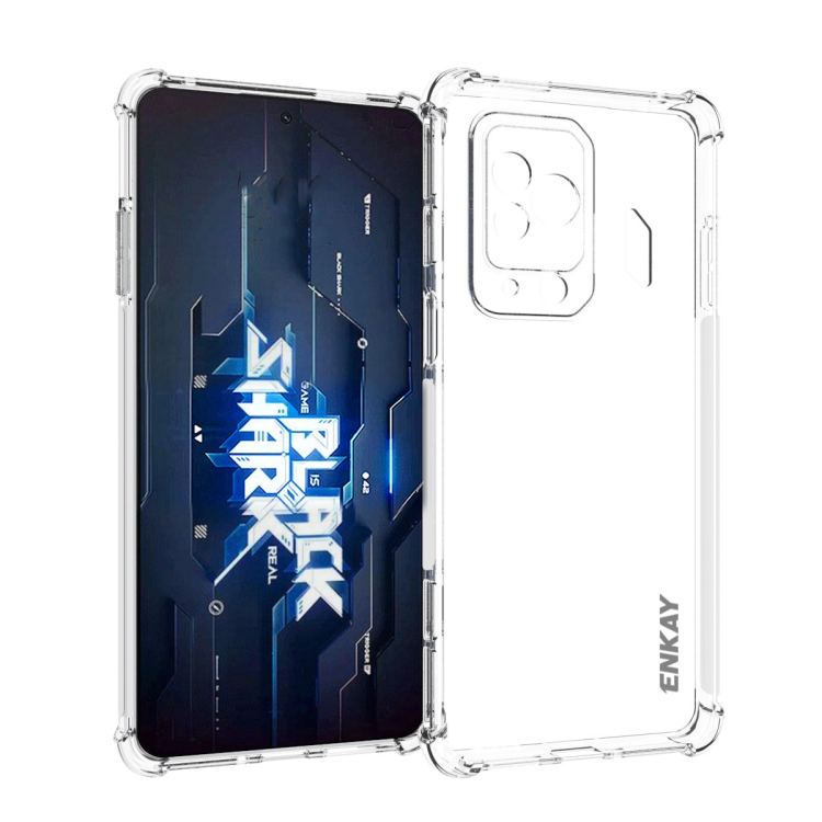 

For Xiaomi Black Shark 5 Pro ENKAY Clear TPU Shockproof Phone Case