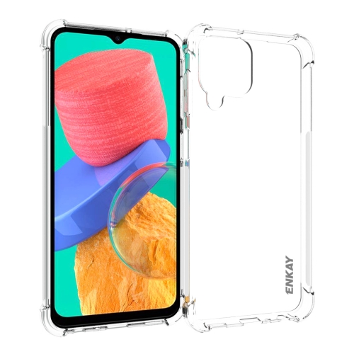 

For Samsung Galaxy M33 5G ENKAY Clear TPU Shockproof Phone Case