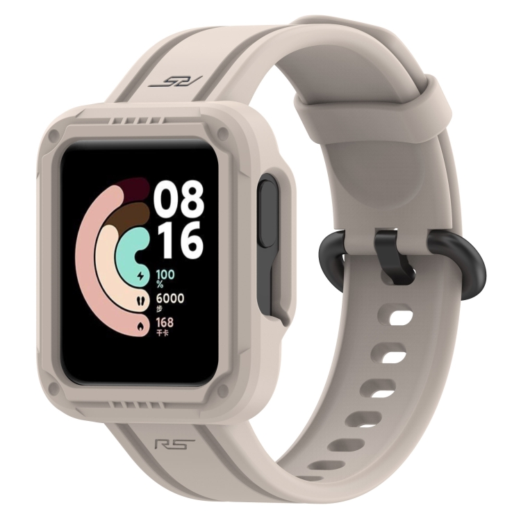 

For Xiaomi Redmi Watch Silicone Solid Color Watch Band(Ivory)