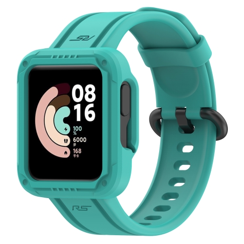 

For Xiaomi Mi Watch Lite Silicone Solid Color Watch Band(Water Duck)