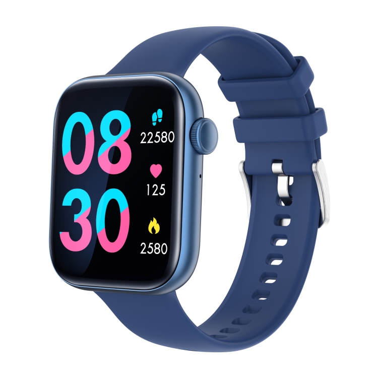 

P45 1.8 inch Color Screen Smart Watch,Support Heart Rate Monitoring/Blood Pressure Monitoring(Blue)