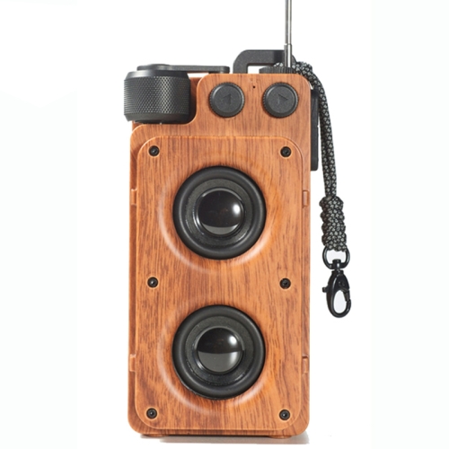 Oneder D6 40W Retro Classic Wooden Portable Outdoor Bluetooth