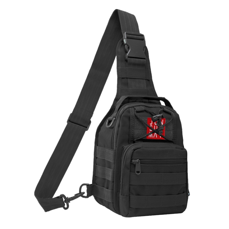 

JUNSUNMAY J014 10L Waterproof Outdoor Sports Chest Pack Crossbody Bag(Black)