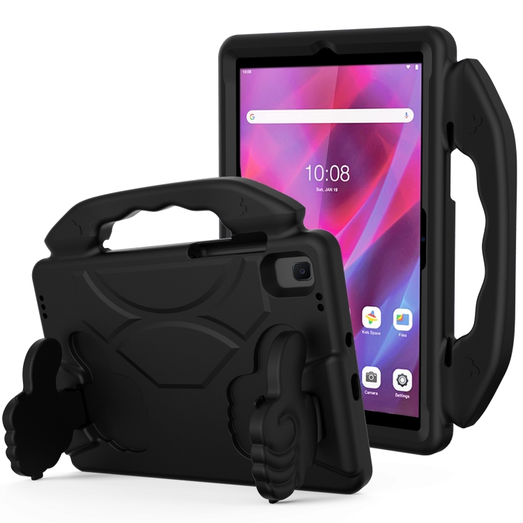 

For Lenovo K10 TB-X6C6F 10.3 inch Thumb Bracket EVA Shockproof Tablet Case(Black)