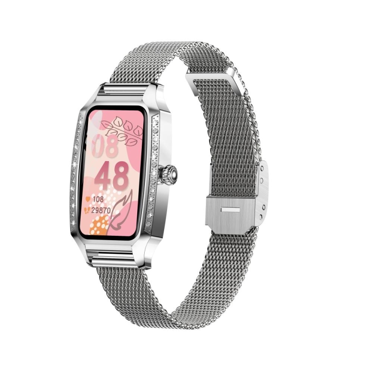 

H8plus 1.47 inch Color Screen Smart Watch,Support Heart Rate Monitoring/Blood Pressure Monitoring(Silver)