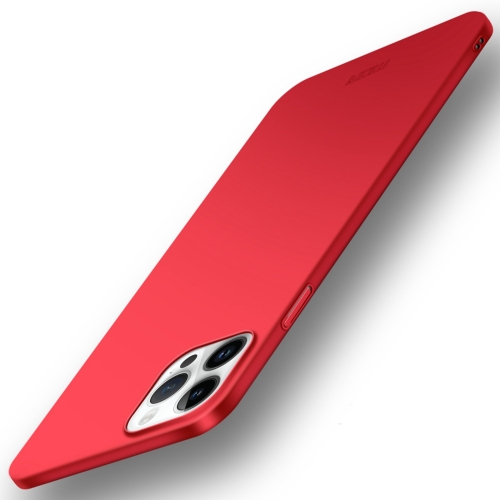 

For iPhone 14 Pro MOFI Frosted PC Ultra-thin Hard Case (Red)