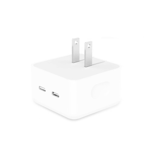 PD 35W Dual USB-C / Type-C Ports Charger for iPhone / iPad Series, US Plug