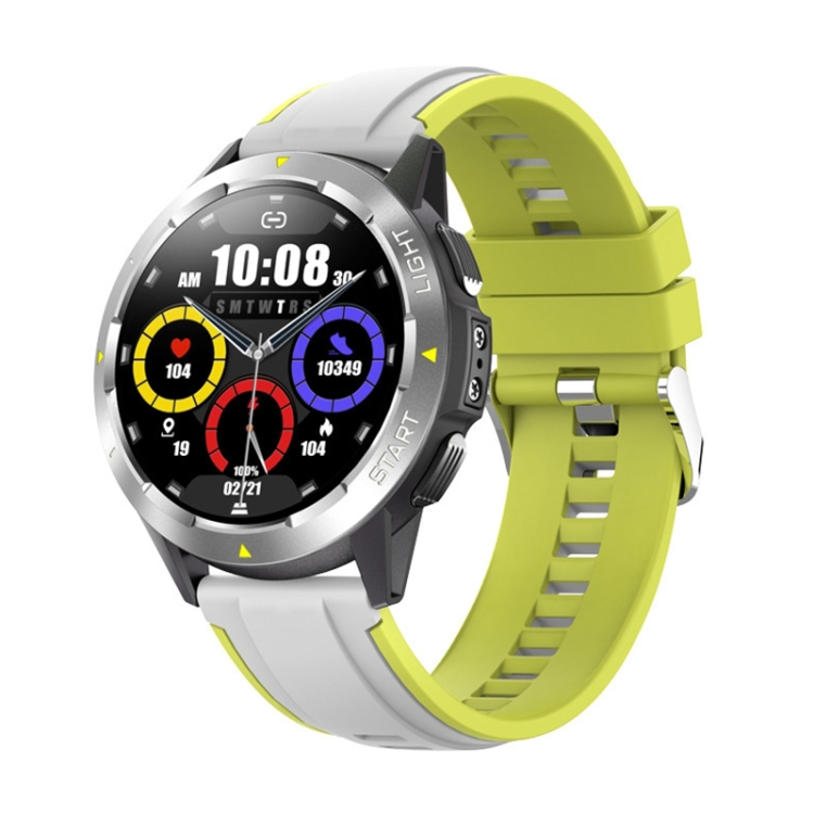 

NY28 1.3 inch Color Screen Smart Watch,Support Heart Rate Monitoring/Blood Pressure Monitoring(Yellow)